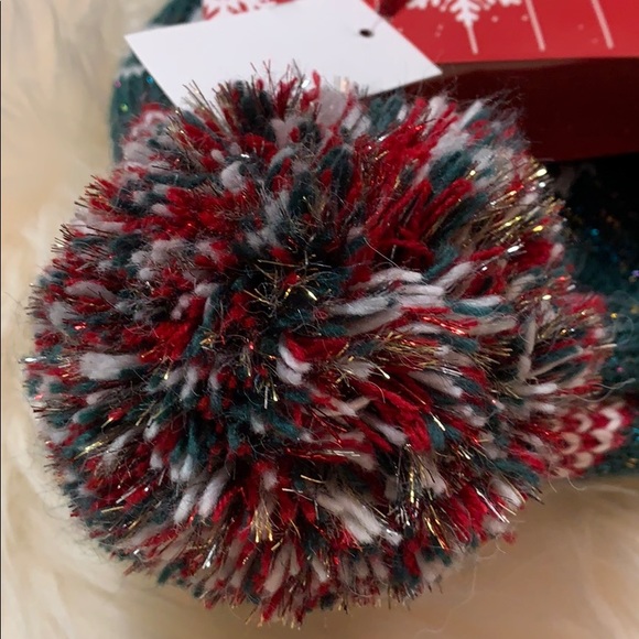 Christmas toque with gift bag NWT - Picture 7 of 8